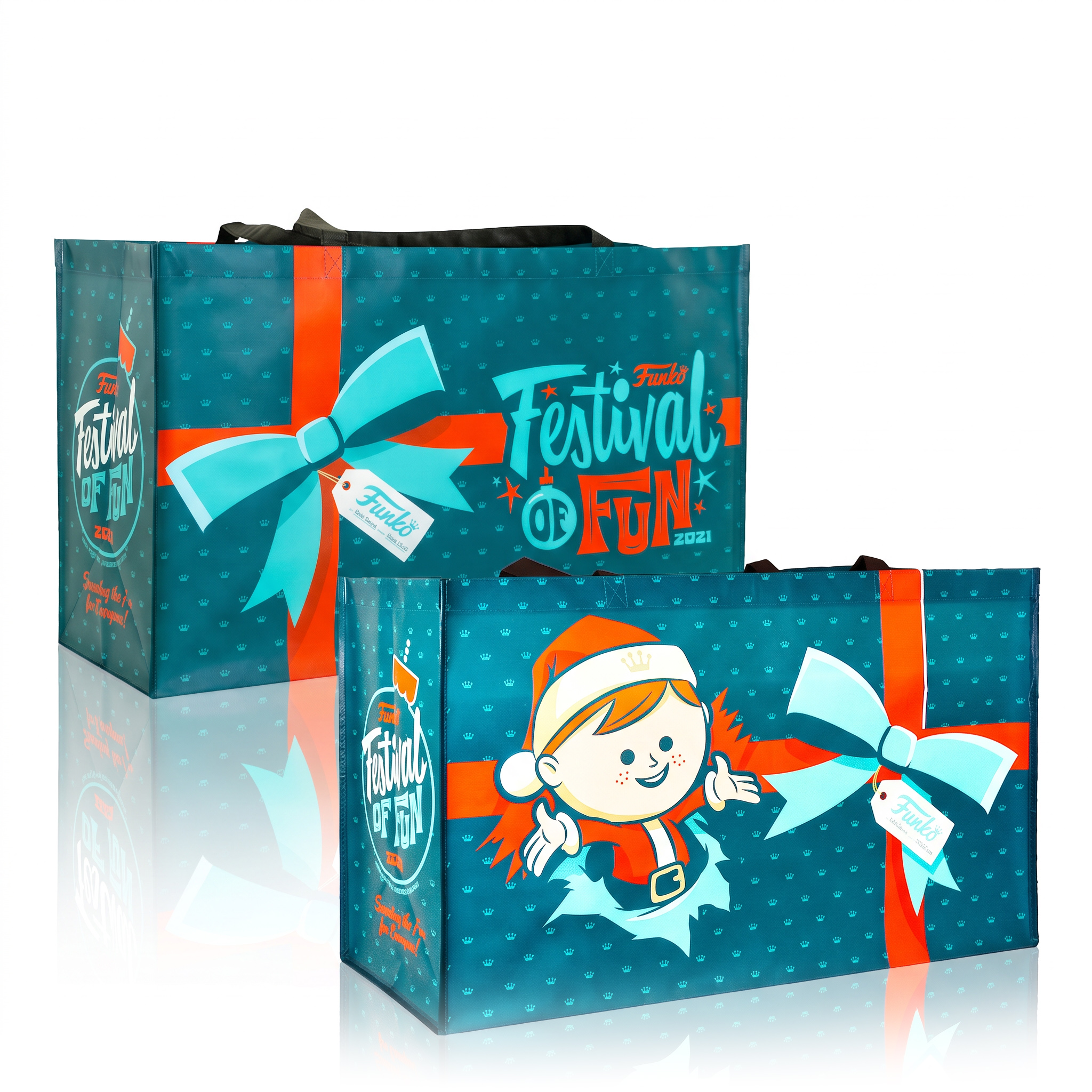 Promotional Holiday Shopping Bag
