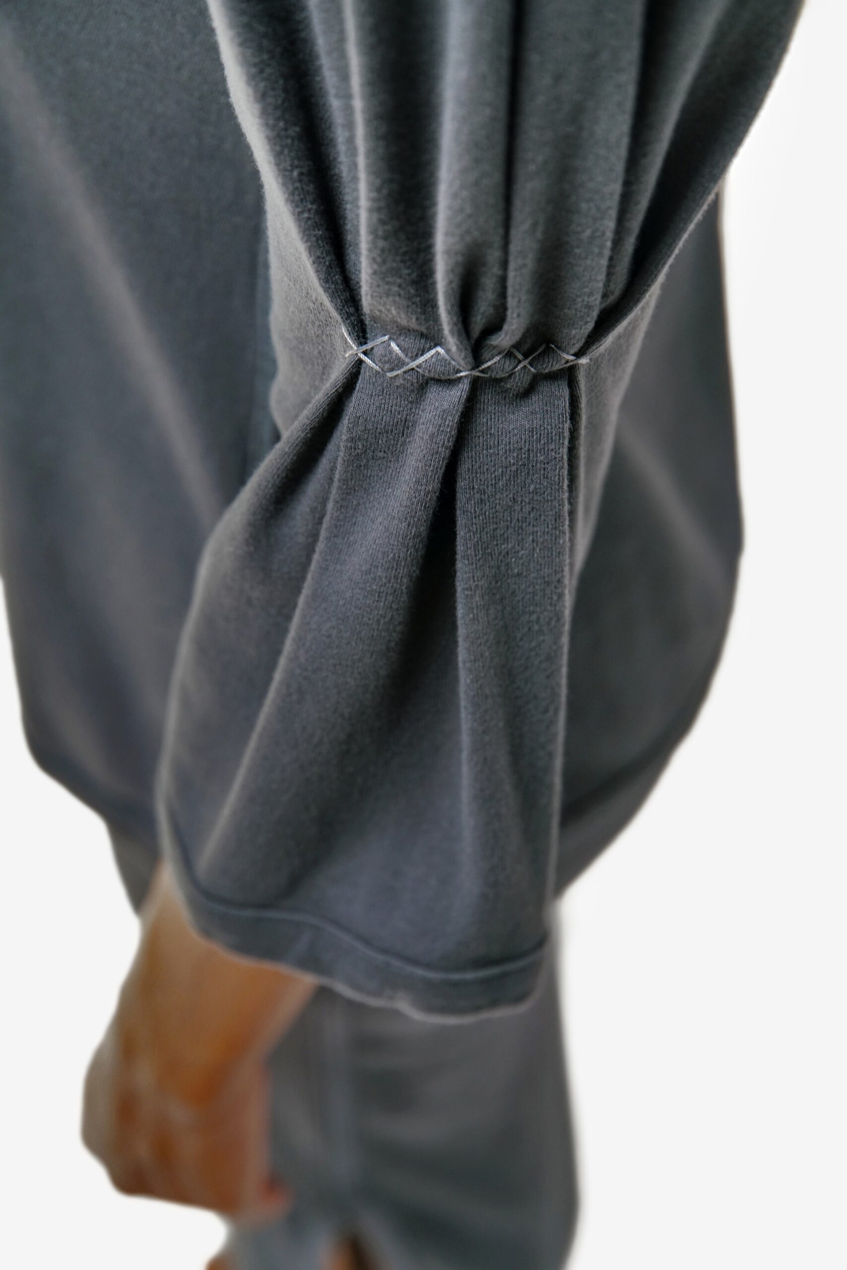 gray relaxed top and pants