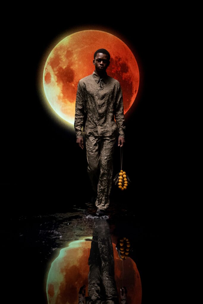 fitted brown textured suit