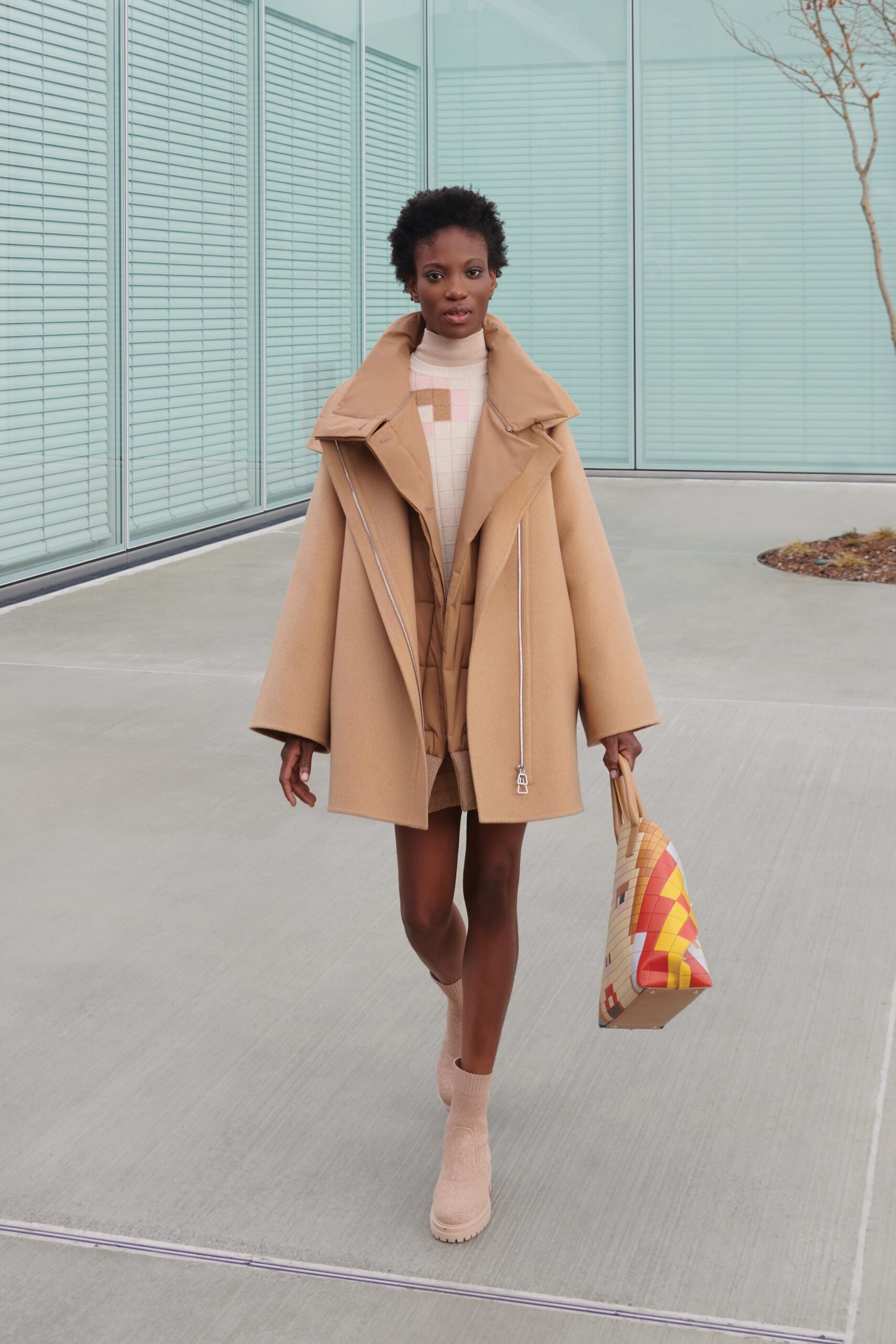 beige suede textured shoes