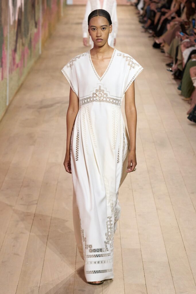 white relaxed sleeveless dress