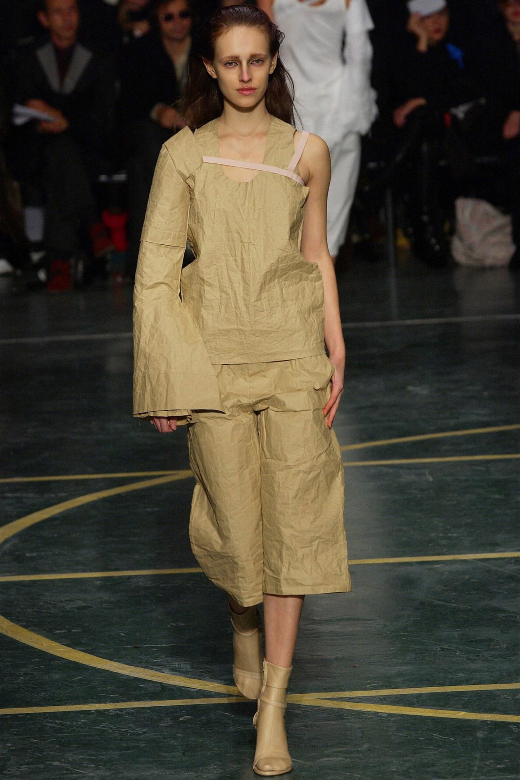 beige relaxed top and pants