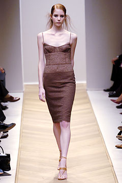 brown silk sleeveless dress