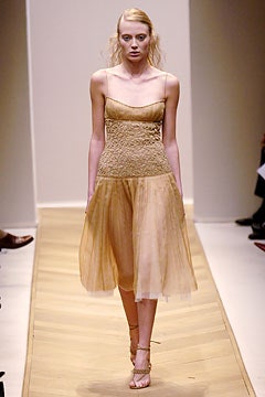gold silk pleated midi dress