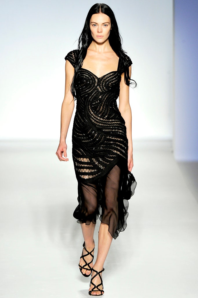 black silk sleeveless dress