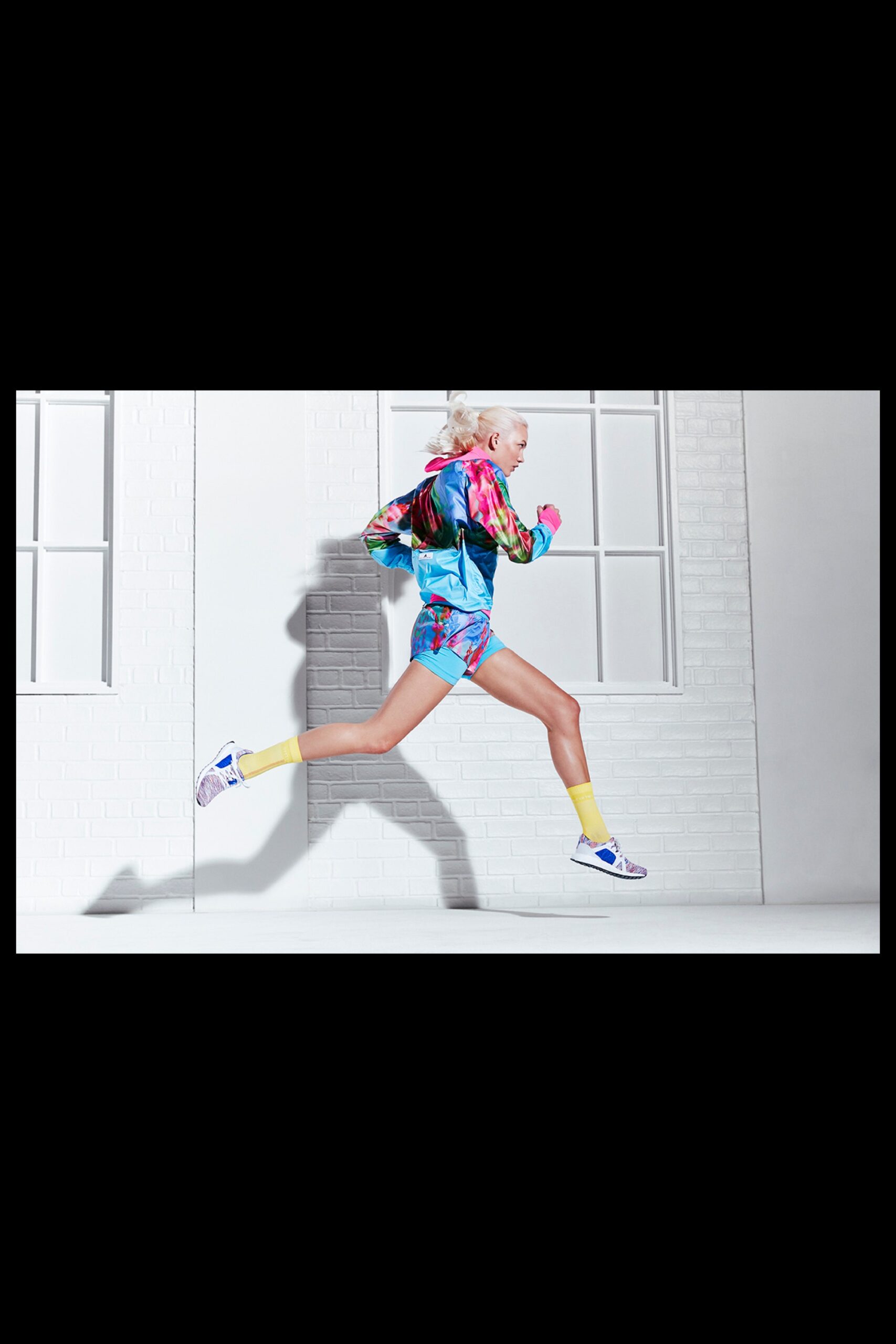 colorful hoodie and shorts outfit