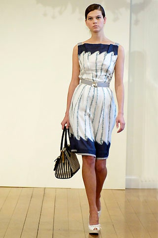 fitted midi dress with pleats