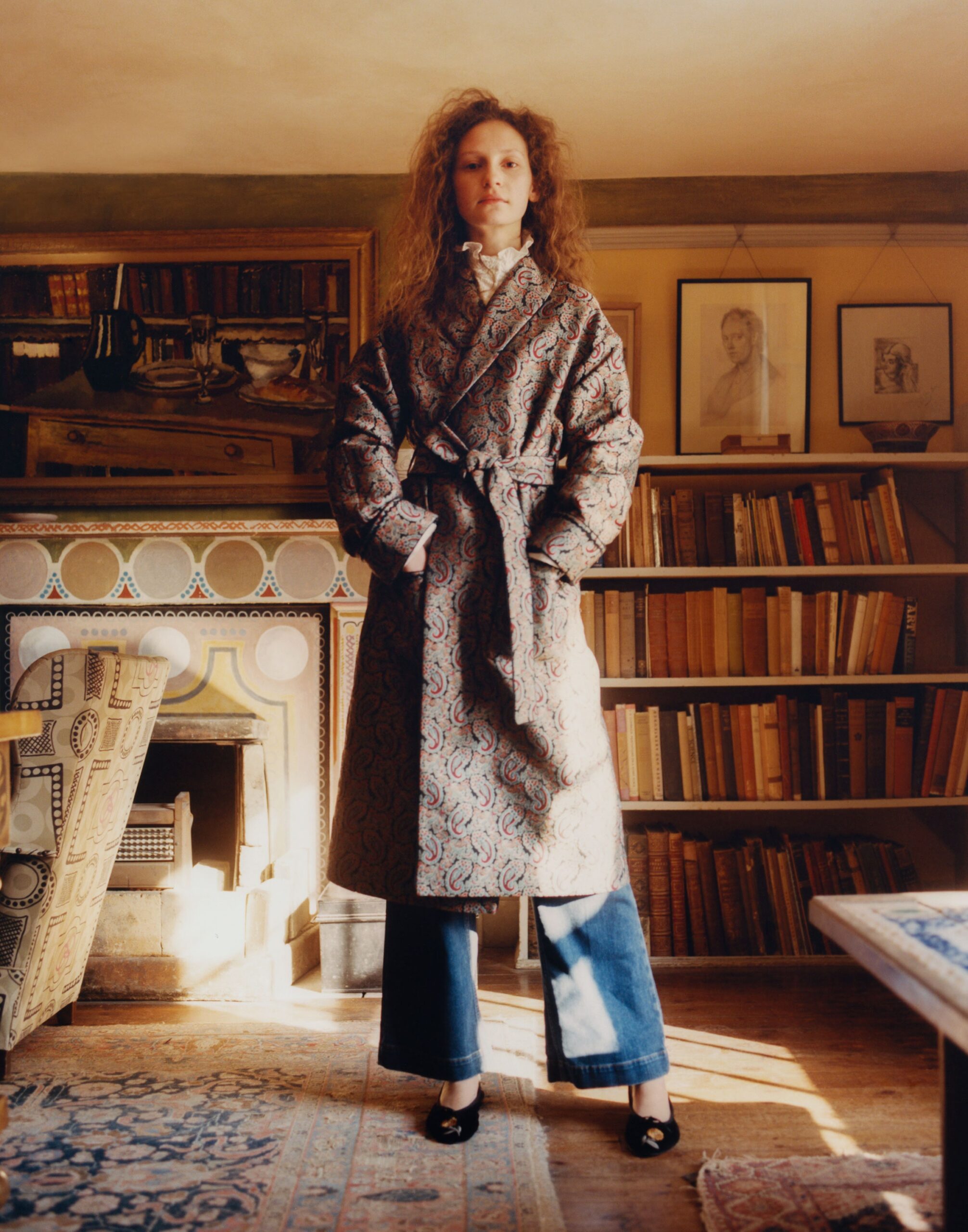 multi-patterned relaxed coat