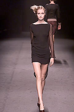 black silk fitted mini dress