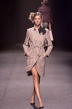 beige printed fitted coat