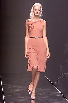 fitted pink sleeveless dress