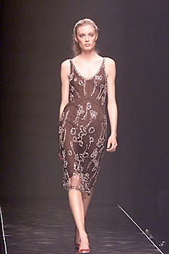 brown silk sleeveless dress