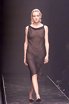 black sheer sleeveless dress