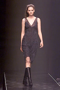 black beaded midi dress with boots