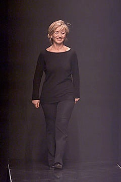 black fitted top and pants
