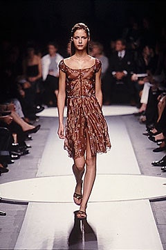 brown silk sleeveless dress