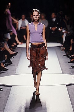 brown fitted tiered embroidered mini skirt