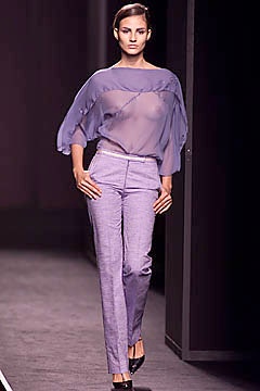 purple chiffon sleeveless high-neck relaxed draped sheer top