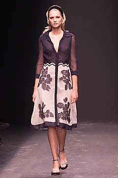beige silk floral midi dress