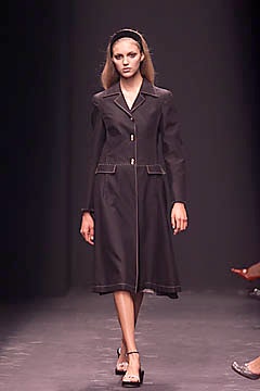 black fitted collared dress