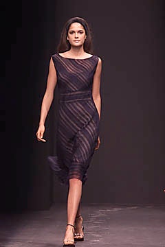 black silk sleeveless dress