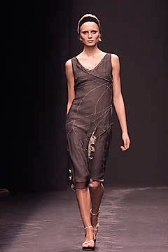 black silk sleeveless dress