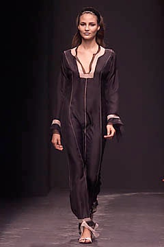 black silk fitted jumpsuit