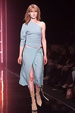 blue silk fitted dress