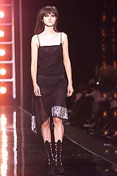 black silk sleeveless v-neck fitted layered flowing dress