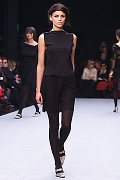 black fitted sleeveless top and shorts