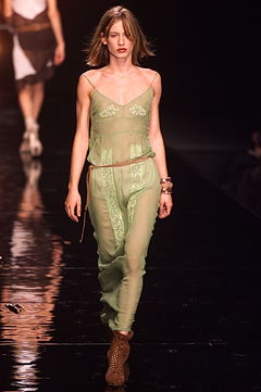 green sheer embroidered jumpsuit