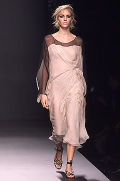 beige silk relaxed midi dress