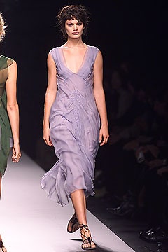purple silk sleeveless dress