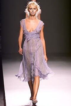 purple silk sleeveless dress