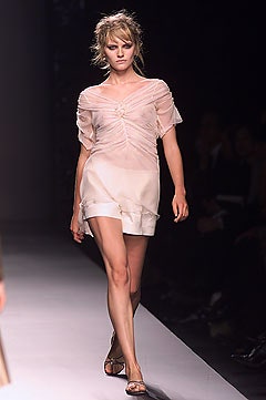 pink silk sleeveless mini dress