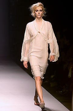 white silk fitted dress