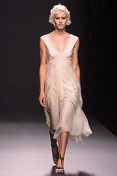 white silk sleeveless dress