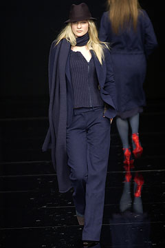 navy wool blazer and pants