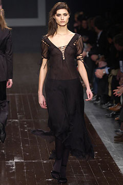 black sheer sleeveless dress