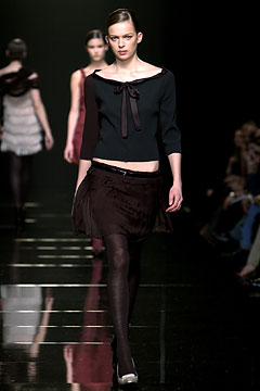 brown silk fitted pleated mini skirt
