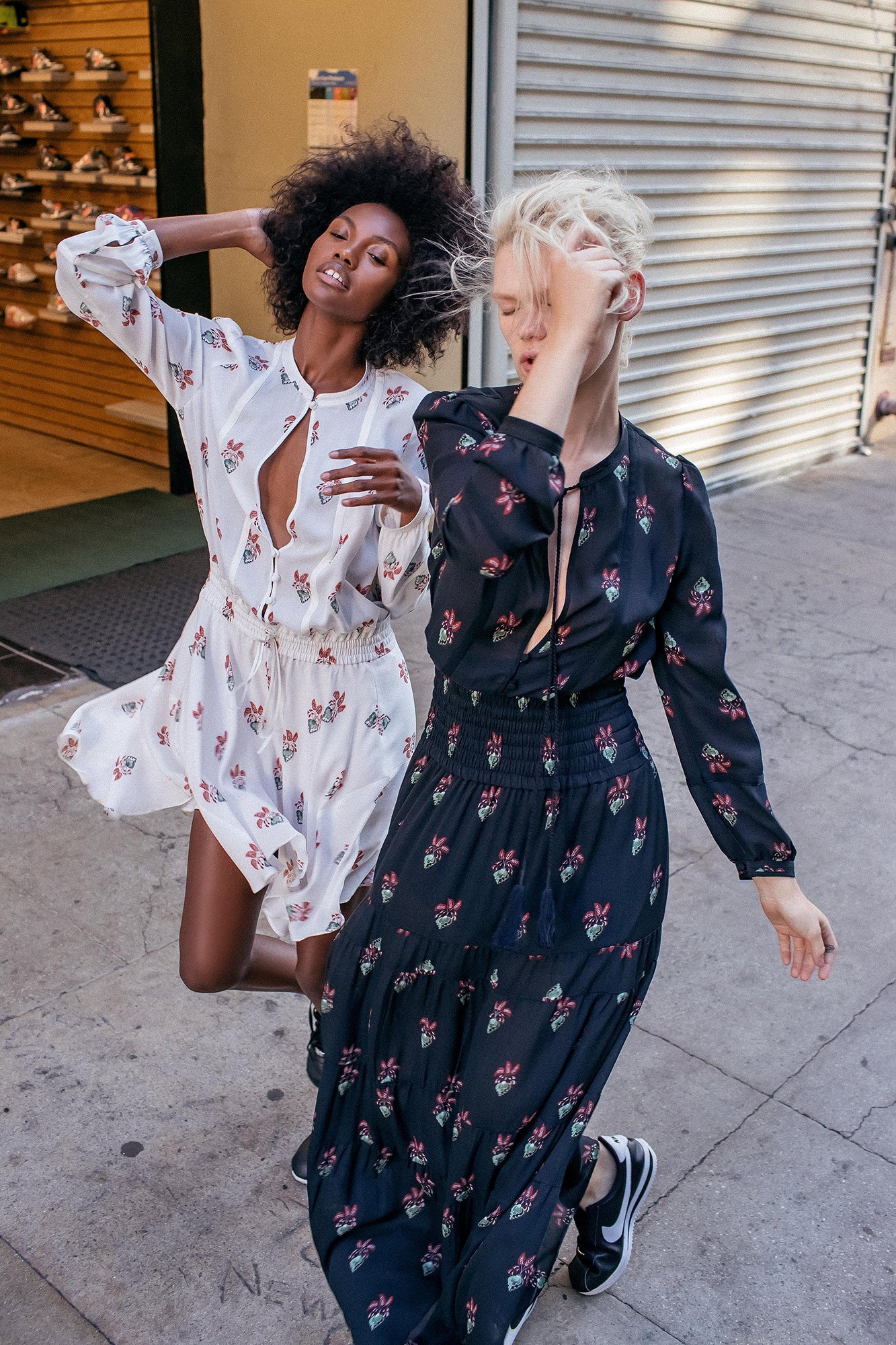 floral midi and maxi dresses