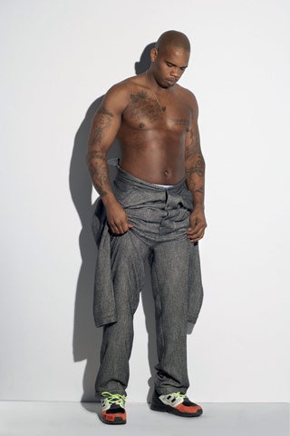 gray relaxed pants with shoes