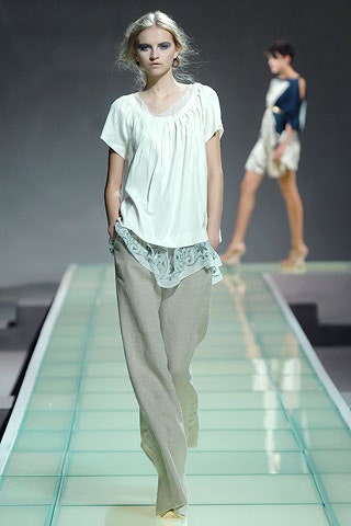beige linen relaxed straight-leg pants