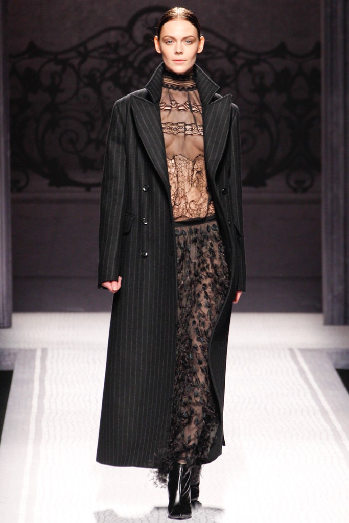black lace layered outfit