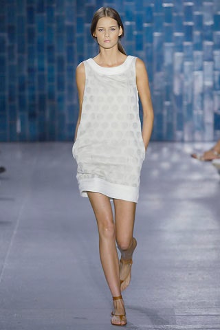 white relaxed sleeveless dress