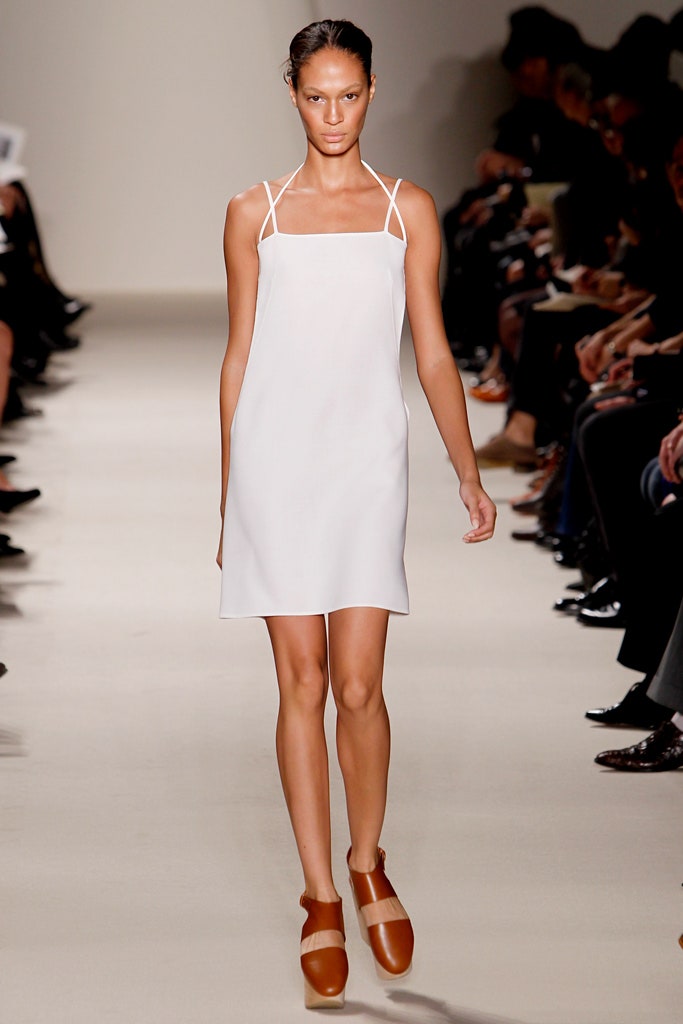 white fitted mini dress