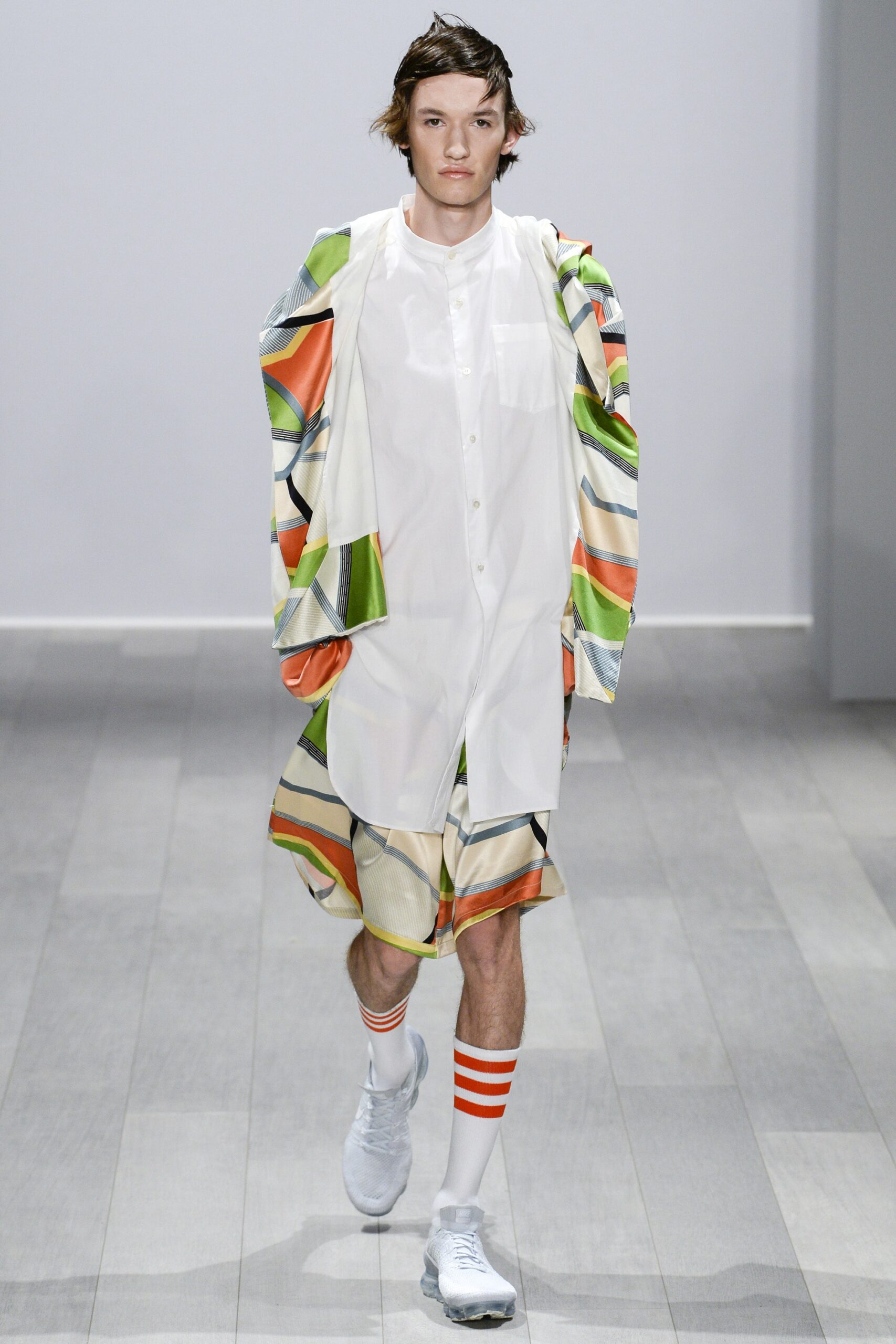 relaxed multi-colored shirt and shorts