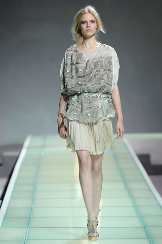 gold metallic embellished belt