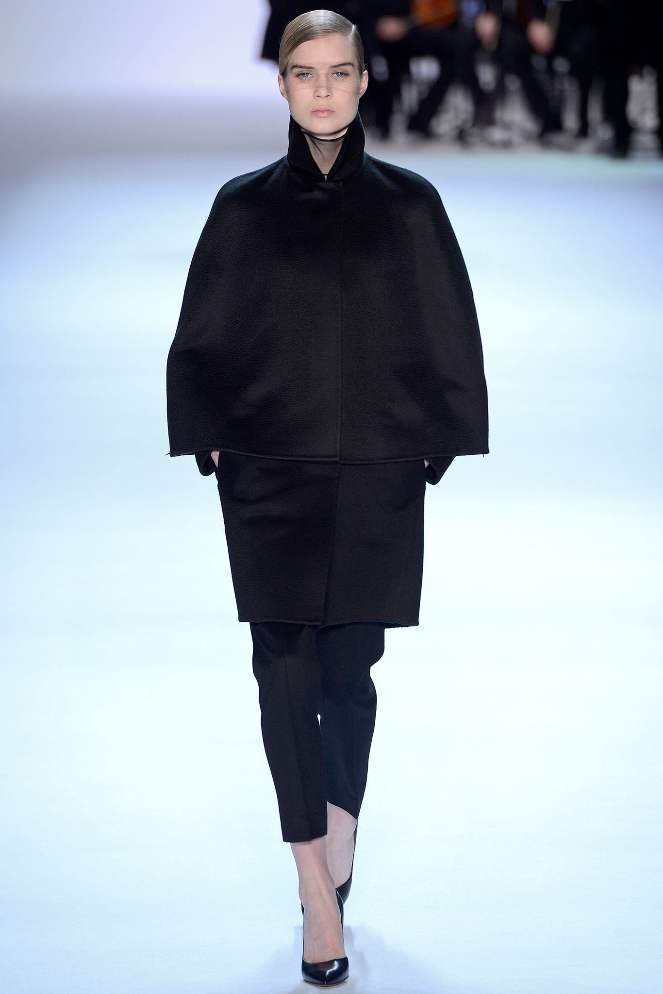 black leather shoes