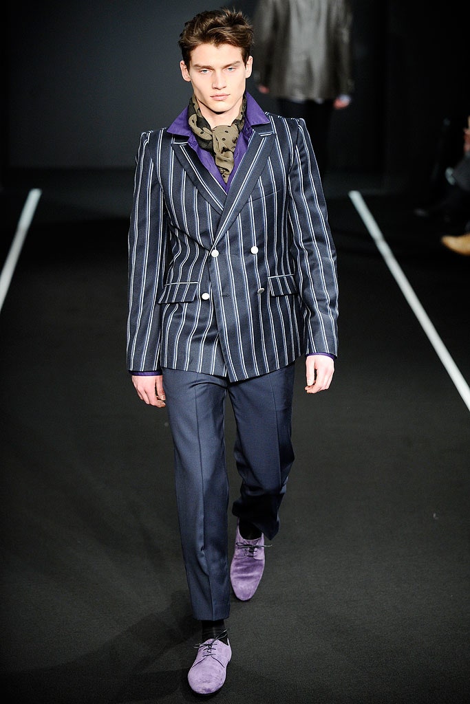 purple suede shoes